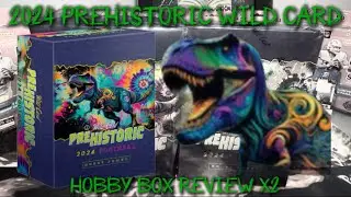 2024 WILD CARD PREHISTORIC FOOTBALL HOBBY JUMBO BOX REVIEW