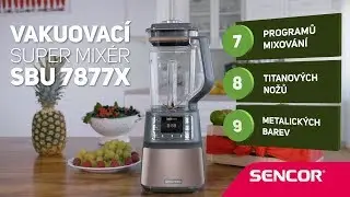 Sencor - Automatick&yacute; vakuov&yacute; super mix&eacute;r