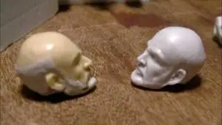 Casting a 3.75 inch head in resin (my first time...not a tutorial)