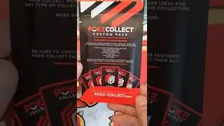 🤔Poke-Collect Mystery Pack🤔 #pokemon #pokemontcg #pokemoncards #pok&eacute;mon  #pokemonpulls #kdformvp