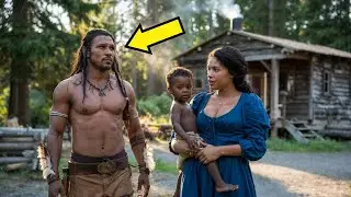 Apache warrior shared 1 night of passion with young black woman-Years later, He returned to find Her