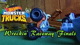 Hot Wheels Monster Trucks | Wreckin' Raceway 2 Finals