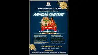 Annual Concert 2025 - Aarambha Theme