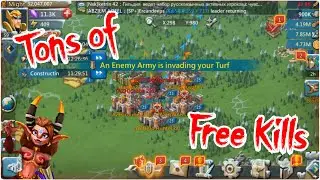 Trap gets fed kills in K658!! | Lords Mobile