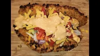 Chicken shell taco.