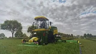 Mowing grass for silage & hay with the Krone Big M |Rottumer Island |Fs25 |Ps5 