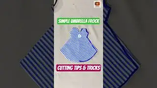 Simple Umbrella Frock Cutting Tricks