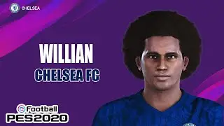 Willian (Chelsea) Face Build - PES 2020