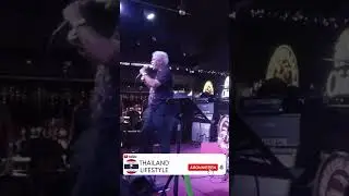 Thai song #cover #live #rock #shorts - Lam Morrison's birthday party 2025 - Hot Tuna Bar, Pattaya