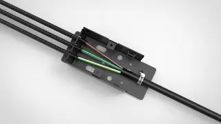Nexconec Fiber Transition Breakout Kit for High Fiber Cable Management
