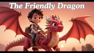 Ruby, The Friendly Dragon | Fun Bedtime Story for Kids 🐉 | A Heartwarming English Tale of Kindness