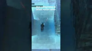 metal gear solid using claymore mines to defeat vulcan raven after he starts running