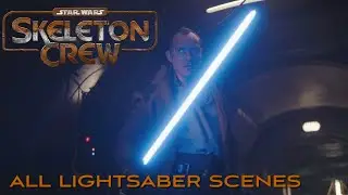 Star Wars: Skeleton Crew | All Lightsaber Weilding Scenes