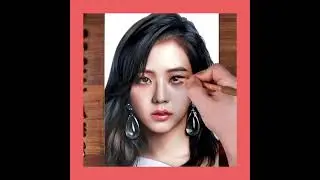 Jisoo blackpink drawing #drawing #artist #fun2draw #art #colorpencil