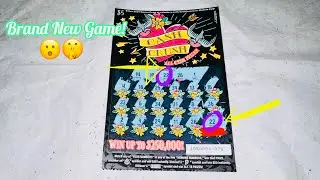 TRYING OUT BRAND NEW $5 CASH CRUSH CALIFORNIA LOTTERY SCRATCHERS SCRATCH OFF!
