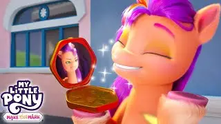 My Little Pony | Marquons Les Esprits 🦄 | Le miroir magique de Sunny | Poneys magiques à Equestria