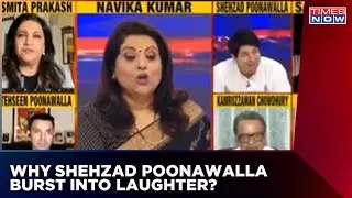 Congress Spokesperson's Statement Made Shehzad Poonawalla Burst Into Laughter, Listen in | Latest