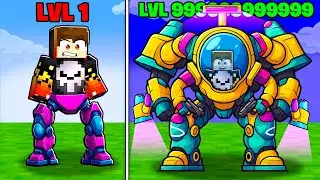 I Build Max Level Mech In Roblox !!!
