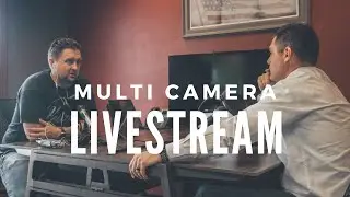 Multi camera live stream set up with Streamyard