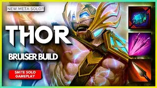 I SIMPLY DON'T MISS HAMMERS - Thor Solo SMITE Conquest Gameplay