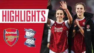 HIGHLIGHTS | Arsenal vs Birmingham (3-0) | Women's Super League