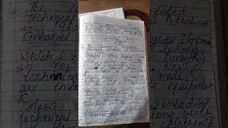 part 1 Embodied technical progress and part 2 Disembodied  technical changes in next video #music