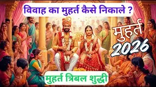 विवाह के लिए शुभ और Best मुहूर्त कैसे निकालें? #astrology #marriage #शादी #shivayastrologer