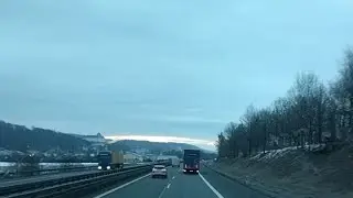 A3 Road Germany Heading to Austria