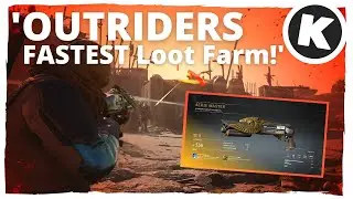Outriders | NEW FASTEST Captain Legendary And SCRAP Farm/ Loot Cave!
