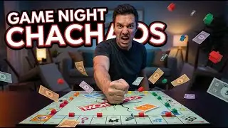 NIGHT 2. AHHH .GOOD OLD MONOPOLY..FAMILY FUN..
