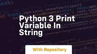 python 3 print variable in string