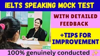 IELTS SPEAKING MOCK TEST+ FEEDBACK #ieltsacademic #ieltscoaching#ieltsspeaking#drmks#ieltsresults