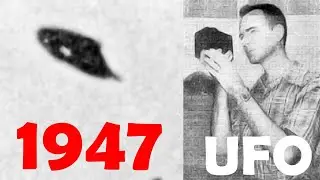 Ancient Aliens and UFOs: The first recorded UFO photo in Arizona 1947