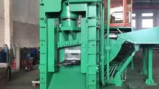 Integrated Hydraulic Scrap Metal Baler Shear Machine