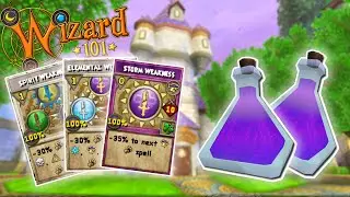 Wizard101: НОВЫЕ мировые эликсиры и заклинания!!