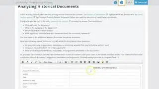 US History A - Unit 1 - UNIT ACTIVITY:   The Historical Process Review