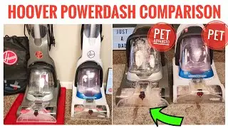 Сравнение вертикальной машины для чистки ковров HOOVER PowerDash Pet FH50700 и FH55050
