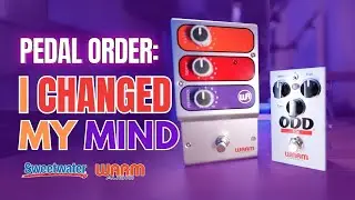 PHASER OVERDRIVE Pedal order! Warm Audio ODD + Mutation Phasor