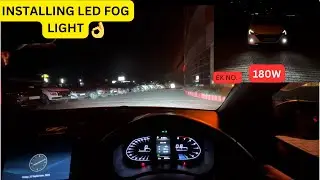 VERNA upgraded with LED fog lights| 180 W|