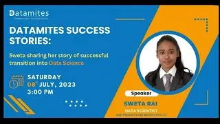 From Curiosity to Career: Sweta's Data Science Journey with DataMites