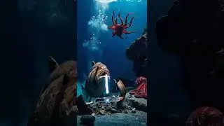 Massive old Fish...! Hidden Wonders of the Ocean Floor 🐟🦀🦞🐋🎥#travel #memes #ocean