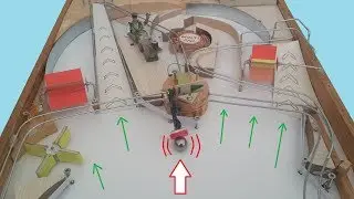 HOMEMADE PINBALL MACHINE