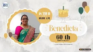 60th Birthday of Benedicta Fernandes | LIVE from Moodbidri