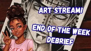 Draw with me + First week of work + Bruno Mars is Back in Music | Beginner Artist