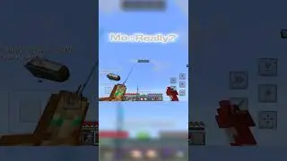 ROCKET ELYTRA MACE is hard on mobile? || #minecraft #mace #elytra #shorts