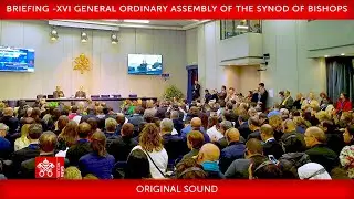 Briefing-XVI General Ordinary Assembly of the Synod of Bishops, 11 October 2023