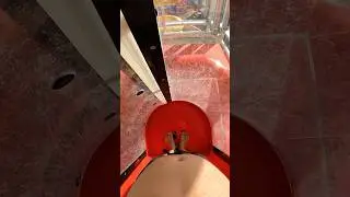 Free fall Drop Waterslide at Aquapark Kladno, Czech Republic