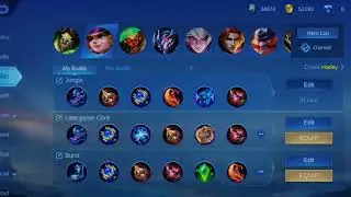 Emblem &Build Harley #bestbuild #bestemblem #mobilelegendbangban #mobilelegends #mllb#heroharley