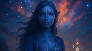 Traa Luma-Vara&eacute; Turei &ndash; Official Alien Duet (L&uacute;marya & Zyrr) | Cosmic Bioluminescent Shoreline