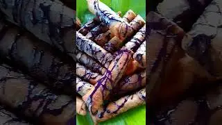 Ube turon #food #yooragardencooking,#foodie #ubeturon